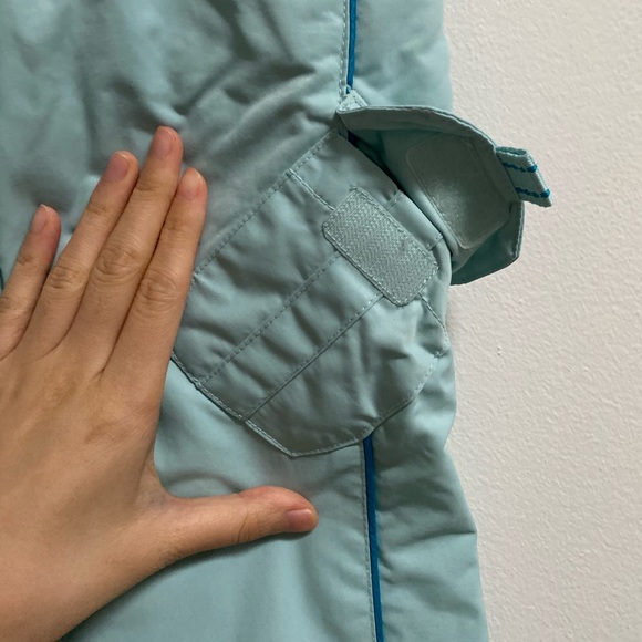 Old Navy Girls Fleece Lined Snow Pants 4 - Picture 3 of 5